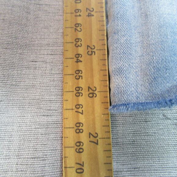 Soundstyle Jeans Womens Size 16 Blue Denim Distressed Straight Leg Grunge Punk - Picture 7 of 12